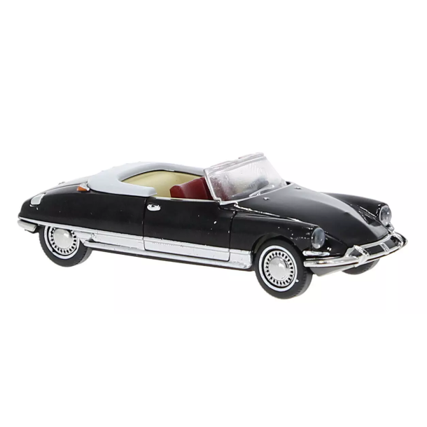 Brekina HO 14225 Citroen DS Cabriolet, Black rgang 1963