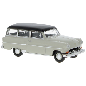 Brekina HO 202247 Opel Olympia Caravan tofarvet rgang 1953. Nyhed 2025