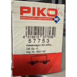 Piko HO 57753 DB tankvogn BV -ARAL BOCHUM Litra 503 142
