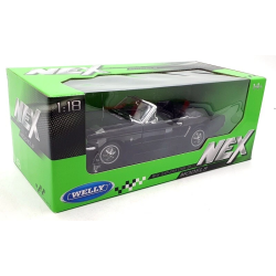 Welly 12519 Ford Mustang Coupe Black rgang 1964 skala 1:18