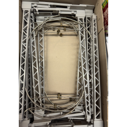 LGB 6400 spor G kreledningsmast Hjde 305 mm. Kasse med 12 stk.