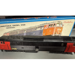 Electrotren HO 2070 DSB diesellok MZ 1437 ombygget til jvnstrm. Stand se billeder