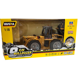 Huina 1532 Fjernstyret bulldozer R/C 2,4 GHz Skala 1:18
