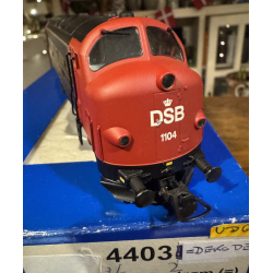 Heljan 44031 DSB diesellok MY 1104 digital DCC j�vnstr�m drift