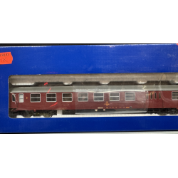 Heljan 6091 DSB personvogn/pakvogn 2 kl. BD 51 86 82-84 019-5