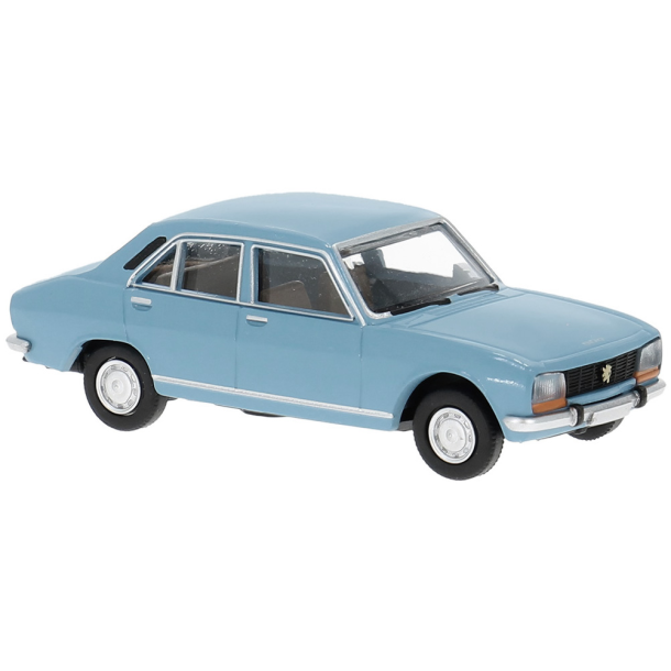 Brekina HO 29121 Peugeot 504 lysebl� �rgang 1968. Nyhed 2026