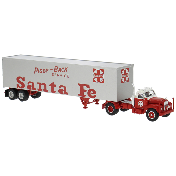 Brekina HO 85983 Mack B 61 "Santa Fe" �rgang 1953