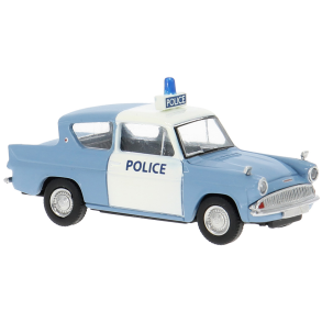 Brekina HO 19332 Ford Anglia Politi �rgang 1959. Nyhed 2026