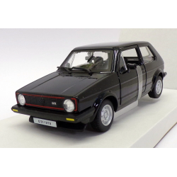 Burago 21089 VW Golf I GTI sort �rgang 1979 skala 1:24