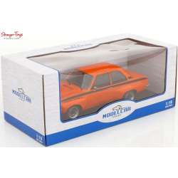 Modelcar Group 18839 Opel Ascona A orange/sort �rgang 1973 skala 1:18