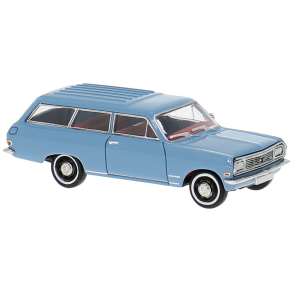 Brekina HO 20476 Opel Rekord B Caravan lysebl� �rgang 1965. Nyhed 2026