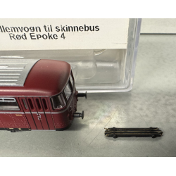 Minitrix 15855 spor N DB skinnebus mellemvogn type 798 med ind Led belysning