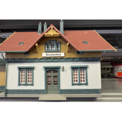 Faller HO 110097 Banegrd Blumenfeld frdigpakket 250 x 140 x 120 mm. Stand se billeder