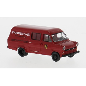 Brekina HO 34164 Ford Transit MK by Porsche DK rgang 1970. Nyhed 2025