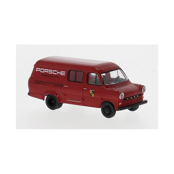 Brekina HO 34164 Ford Transit MK by Porsche DK rgang 1970. Nyhed 2025