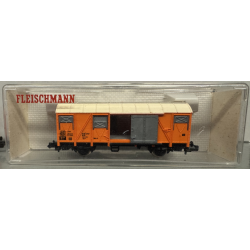 Fleischmann 8331 spor N DB lukket godsvogn Chiquita