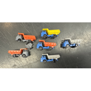 Kina 6 spor N  Kina lastbiler 6 stk.