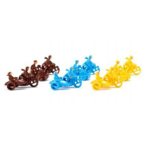 Wiking HO 0018 30 motorcykler og motorcykler med sidevogn 9 stk. I alt