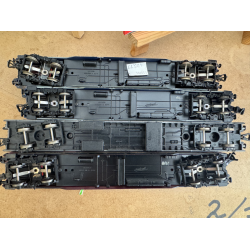 Lot 4 Fleischmann og lima HO 4 Brugte personvogne i pn stand. Slges uden garanti 