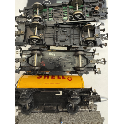 Lot 8 Fleischmann/Lima HO DB tankvogne 4 stk. Brugt Stand se billederne