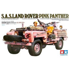 Tamiya 35076  S.A.S. Land Rover Pink Panther. Skala 1:35 byggest