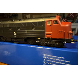 Heljan 4417 DSB diesellok MY 1136 til analog j�vnstr�m drift