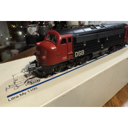 M�rklin 3067 DSB diesellok My 1147 ombygget til DC  j�vnstr�m drift