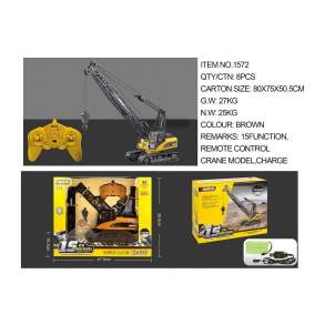 HUINA 714563 Crane R/C 2,4GHz Ni-MH, 15 kanaler skala 1:14