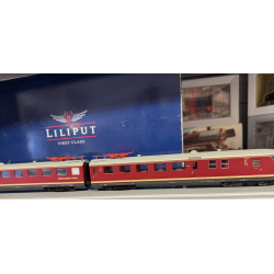 Liliput HO L133553 DB elektrisk motorvognst ET 11 01 digital ombygget til jvnstrm drift