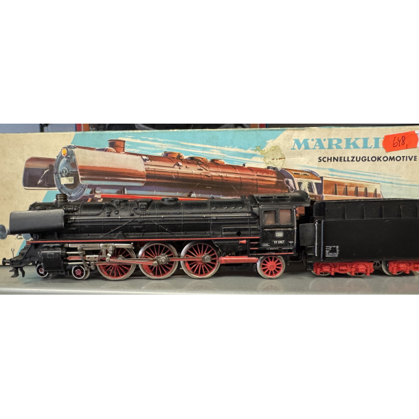 Mrklin 3048 DB damplok BR 01 097 med rg til analog drift