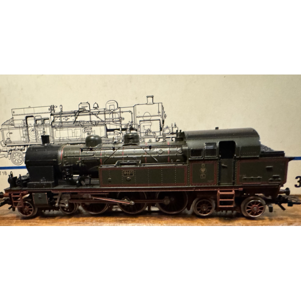 Mrklin 3109 KPEV damplok T18 Litra 8401 til analog drift