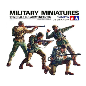 Tamiya 35013 U.S. Army Infantry. Skala 1:35 byggest