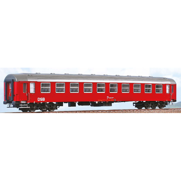 A.M.C.E HO 52183 DSB personvogn 2 kl. Type UIC-Y med AC hjul. 