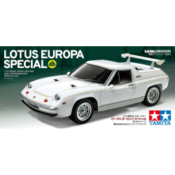 Tamiya 58698 1/10 skala R/C model samlest Lotus Europa Special skala 1:10