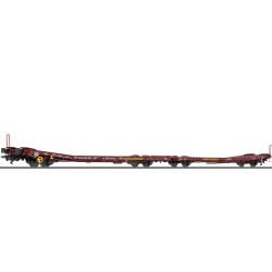 Mrklin 47430 DB AG autotransport fladvognst type Laads 800B med fire VW Crafter. Nyhed 2025