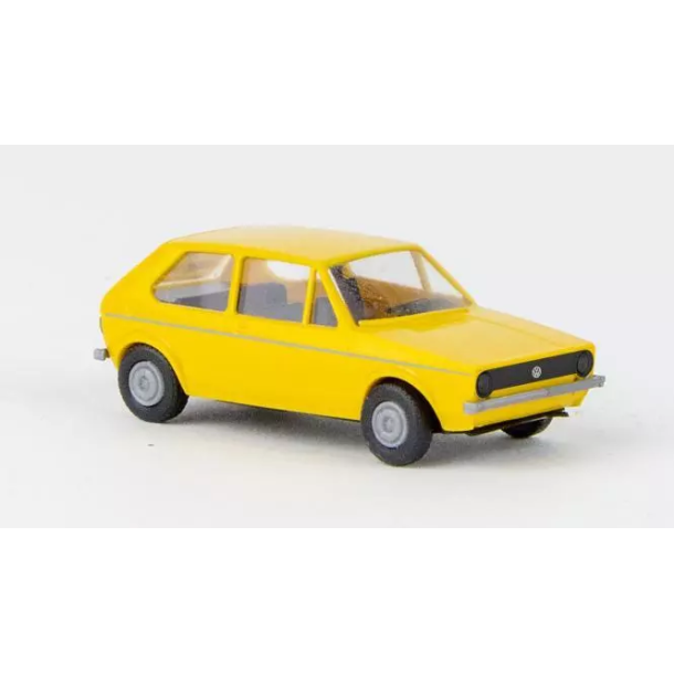 Brekina HO 25548 VW Golf Post Gul