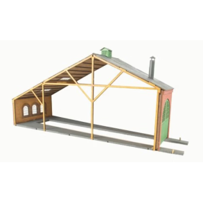 Hobbytrade HO 87241 Laserskret DSB rundremise udvidelsesst. Byggest