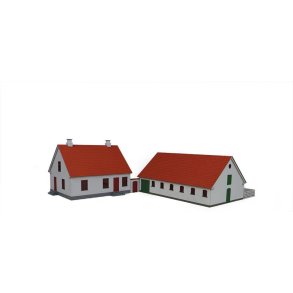 Hobbytrade HO 87301 Laserskret dansk husmandssted 