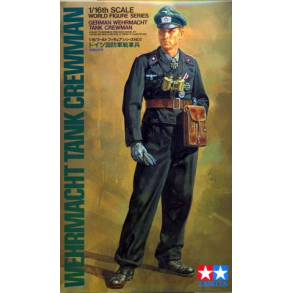Tamiya 36301 Wehrmacht Tank Crewman. Skala 1:16 byggest