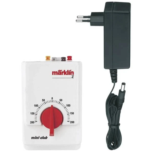 M�rklin 67013 spor Z hastigheds regulator med str�mforsyning p� 230 volt
