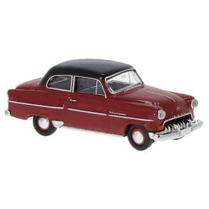 Brekina HO 20242 Opel Olympia r�d/sort �rgang 1953. Nyhed 2025