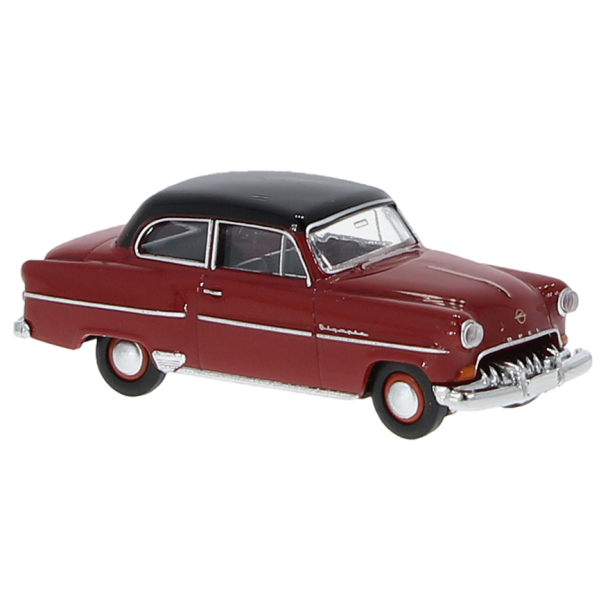 Brekina HO 20242 Opel Olympia r�d/sort �rgang 1953. Nyhed 2025