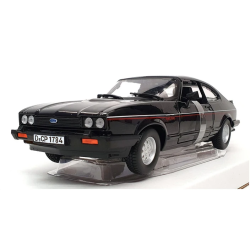 Burago 18-21093 Ford Capri 2.8i Injection - Black rgang 1982 skala 1:24