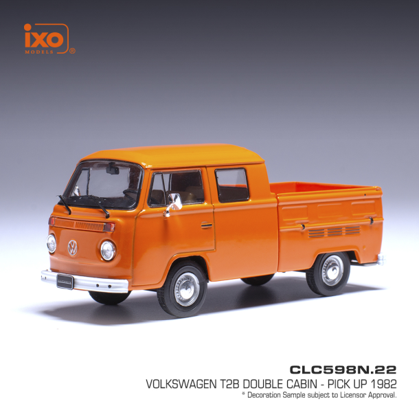  IXO clc598n.22 Volkswagen T2 DoKa rgang 1972 skala 1:43