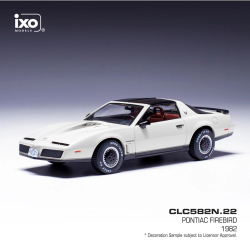 IXO CLC582N.22 Pontiac Firebird Peal White rgang 1982 skala 1:43