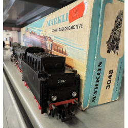 Mrklin 3048 DB damplok BR 01 097 med rg til analog drift