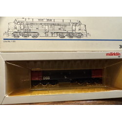M�rklin 3067 DSB diesellok My 1147 ombygget til DC  j�vnstr�m drift