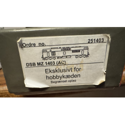 Hobbytrade 251403 DSB diesellok MZ 1403 til analog j�vnstr�m drift