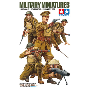 Tamiya 35339 WW I British Infantry Set byggest skala 1:35