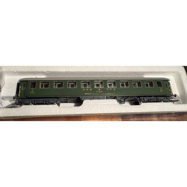 Roco HO 44873 SBB personvogn 2 kl.